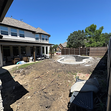 Full-Backyard-Turf-Installation-Around-New-Pool-in-Flower-Mound-TX 2